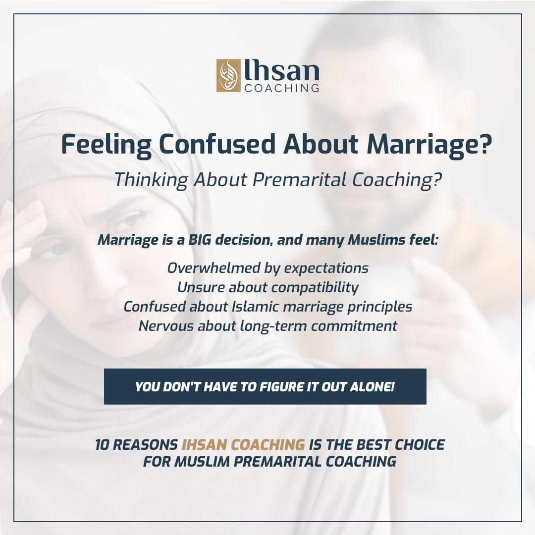 Premarital coaching by Ihsan Coaching