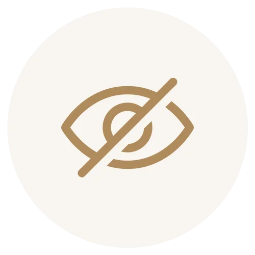 No interest or hidden fees icon